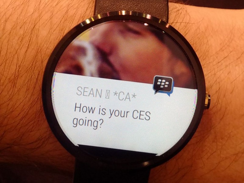 BBM for Android Wear