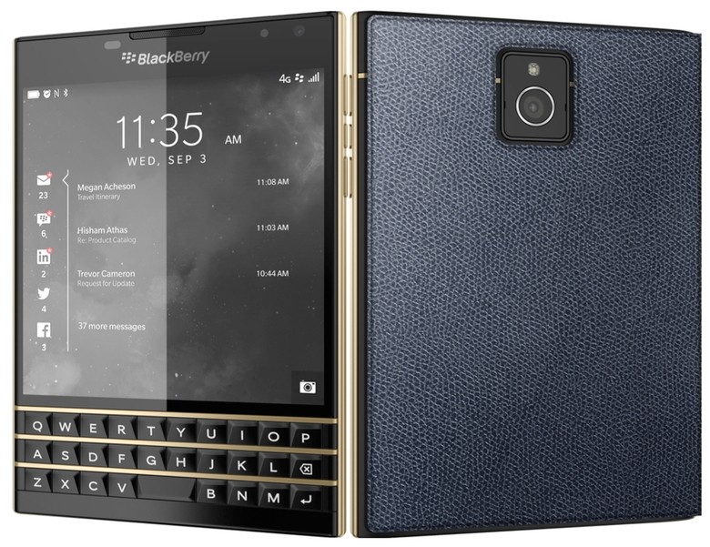 BlackBerry Passport Gold