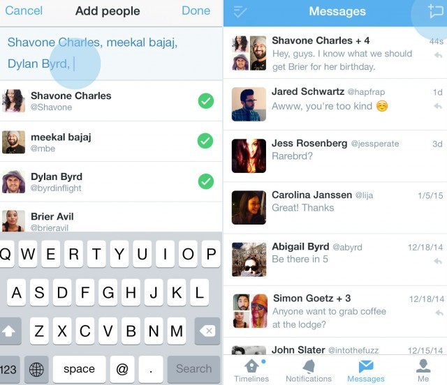 Twitter for iOS 8