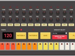 HTML5 Drum Machine