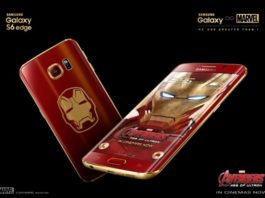 Samsung Galaxy S6 Edge Iron Man Limited Edition