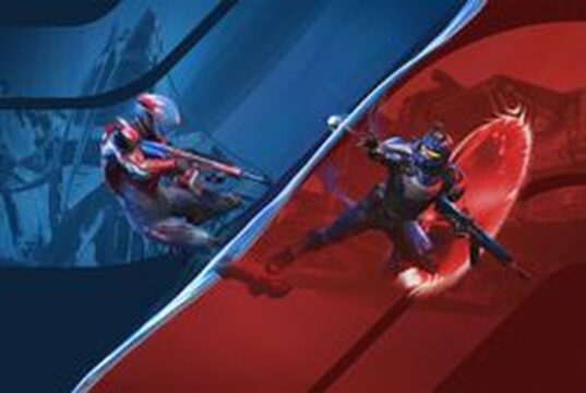 Official 1047 Games Splitgate artwork used as studio context for reported Empulse shooter
