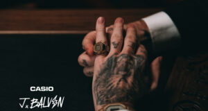 Casio x J Balvin CRW001JB-9 Ring Watch in gold