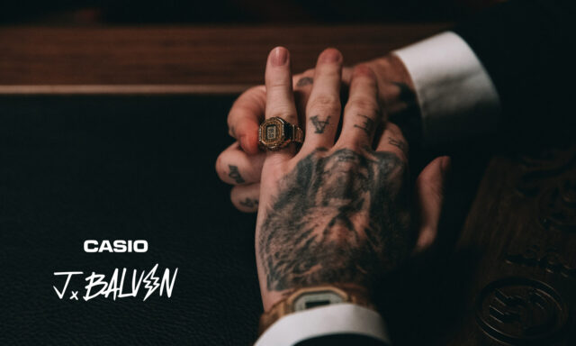 Casio x J Balvin CRW001JB-9 Ring Watch in gold