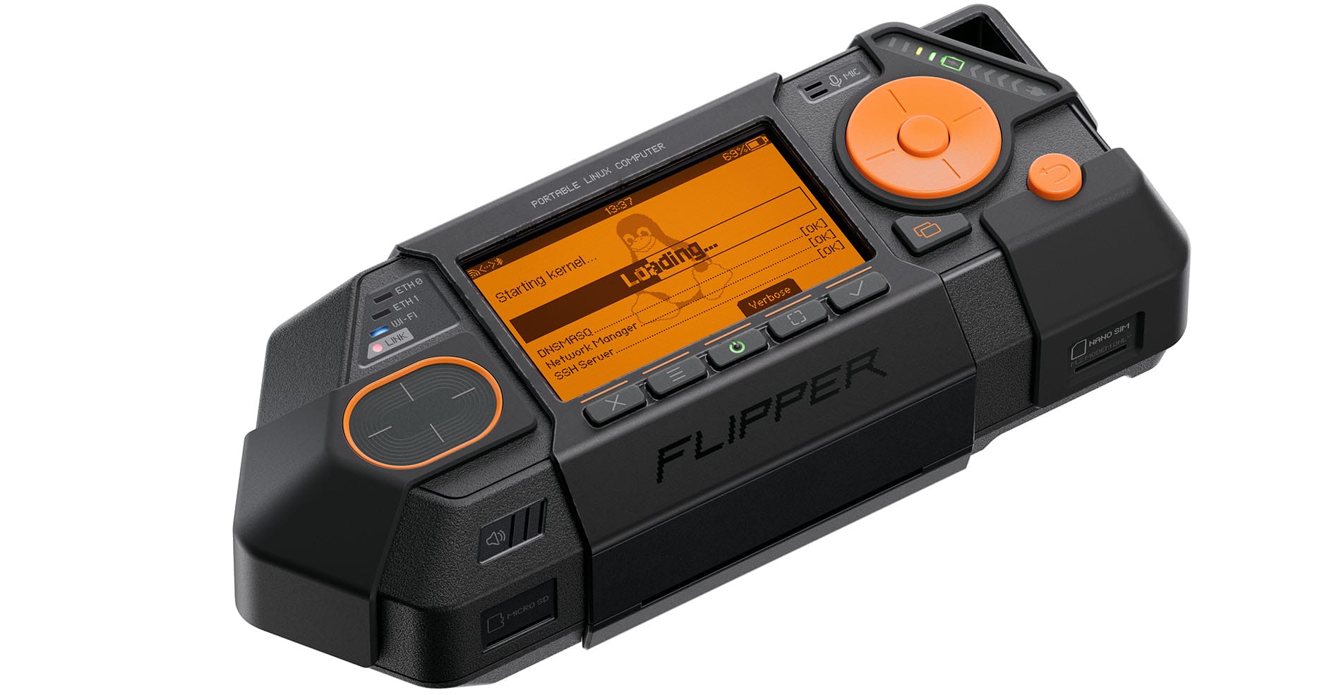 Flipper One Linux interface official image