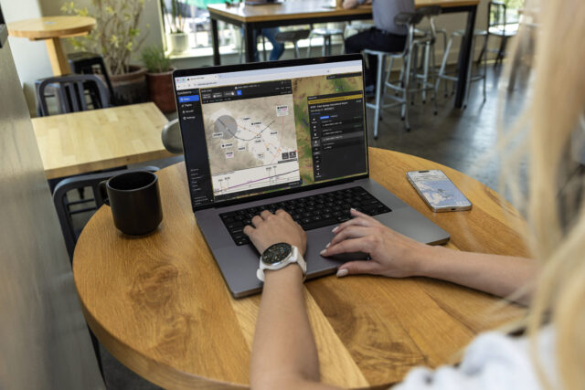 Garmin SmartCharts shown in Garmin Pilot Web flight planning