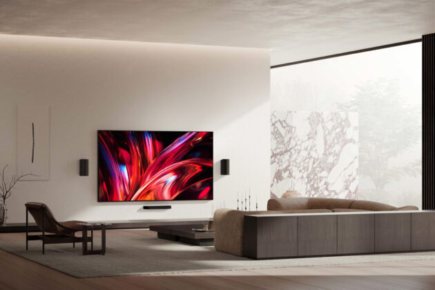 Sony BRAVIA Theater Trio layout for home cinema sound