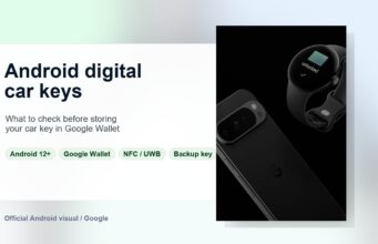 Android Digital Car Key: What To Check Before Using It Android digital car key in Google Wallet on a phone and watch