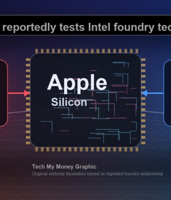 Apple Intel 18A-P testing could give Intel a chip win Apple Intel 18A-P Tech My Money relationship graphic