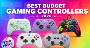Best budget gaming controllers for 2026 with 8BitDo, GameSir, PowerA, and Xbox-style controller picks