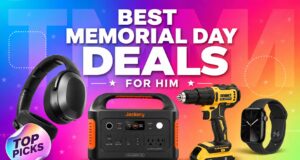 Best Memorial Day deals for him with headphones, portable power station, cordless drill, and smartwatch
