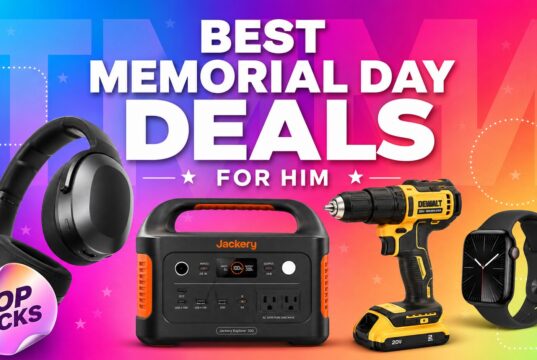 Best Memorial Day deals for him with headphones, portable power station, cordless drill, and smartwatch