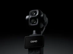 DJI Is Teasing a Dual-Camera Osmo Pocket 4P A DJI teaser render showing the Osmo Pocket 4P dual-camera gimbal