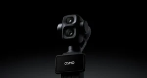 DJI Is Teasing a Dual-Camera Osmo Pocket 4P A DJI teaser render showing the Osmo Pocket 4P dual-camera gimbal