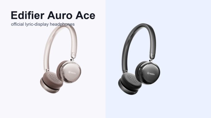 Edifier Auro Ace Puts Lyrics on Your Earcups