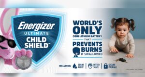 Energizer Ultimate Child Shield batteries prevent ingestion burns campaign image