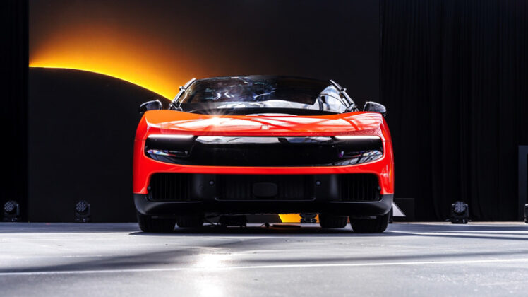 Ferrari Luce electric car front view