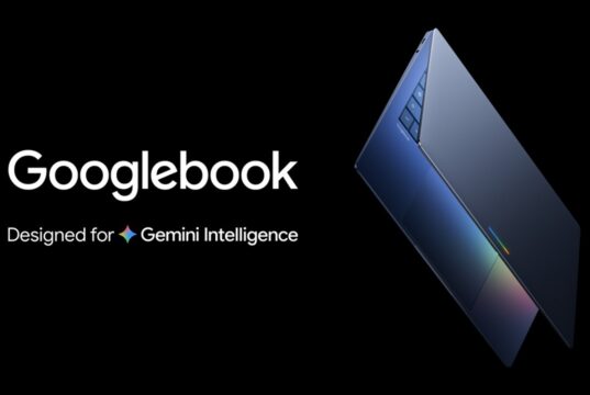 Googlebook Android laptop official glowbar image from Google