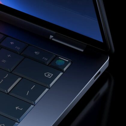 Googlebook Android laptop hardware angle official image from Google