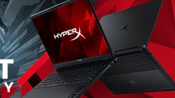 HP HyperX OMEN 15 official product banner for the RTX 5070 gaming laptop