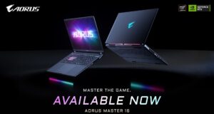 GIGABYTE AORUS MASTER 16 AI gaming laptop