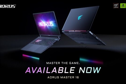 GIGABYTE AORUS MASTER 16 AI gaming laptop