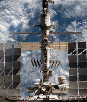 ISS Russian Segment Air Leak Is Back Again ISS Russian segment air leak near the station Russian module area