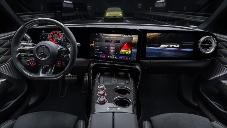 AMG GT EV performance electric car detail