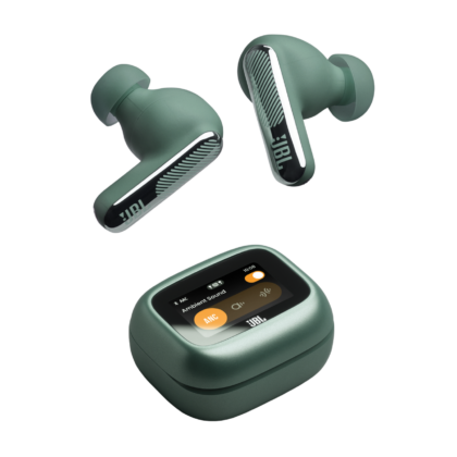 JBL Live Beam 4 green Smart Charging Case official product image