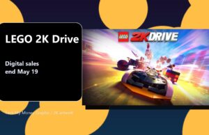 LEGO 2K Drive delisting graphic with official game artwork