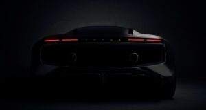 Lotus Focus 2030 Type 135 hybrid V8 supercar official press image