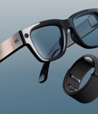 Meta Ray-Ban Display Can Now Type From Finger Movements Meta Ray-Ban Display glasses and Meta Neural Band for finger movement typing
