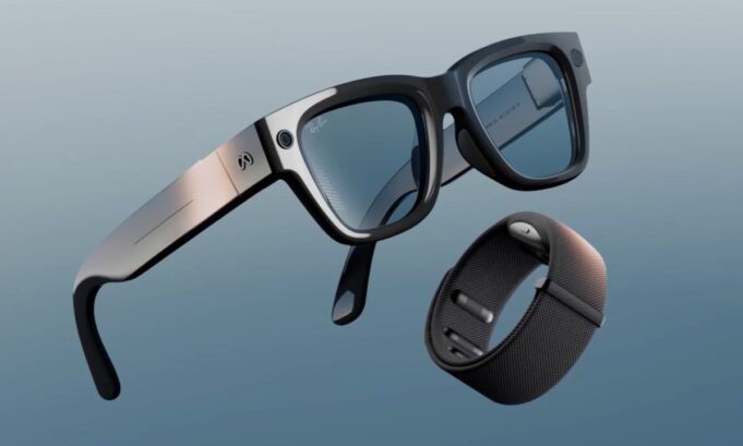 Meta Ray-Ban Display Can Now Type From Finger Movements Meta Ray-Ban Display glasses and Meta Neural Band for finger movement typing