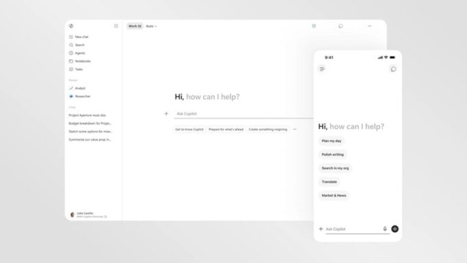 Microsoft 365 Copilot Is Turning Its Prompt Box Into a Workspace Microsoft 365 Copilot redesign interface