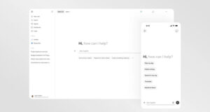 Microsoft 365 Copilot redesign shown on desktop and mobile
