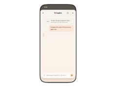 Microsoft Edge mobile Copilot demo showing Edge mobile browser AI features