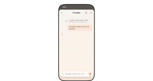 Microsoft Edge mobile Copilot demo showing Edge mobile browser AI features