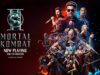 Mortal Kombat II official movie artwork with Johnny Cage and fighters