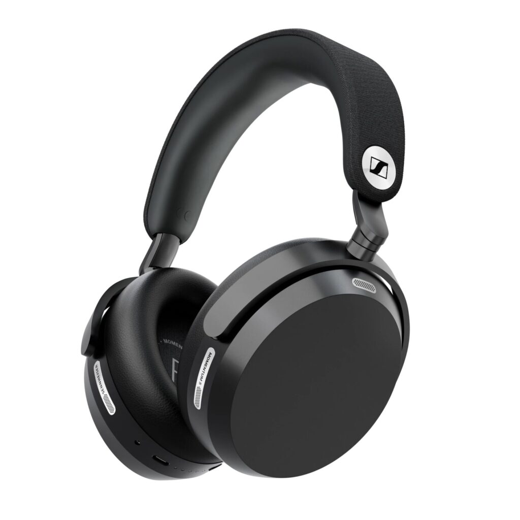 Sennheiser Momentum 5 Wireless black headphones product image
