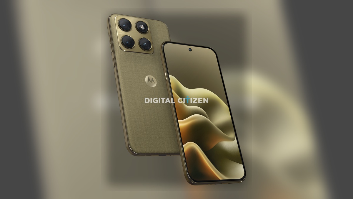 Motorola Edge 2026 front and back leaked render
