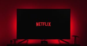 Netflix app interface on a smartphone showing streaming content