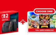 Nintendo’s $500 Switch 2 Bundle Lets You Pick One First-Party Game Nintendo Switch 2 bundle official artwork with console and game choices