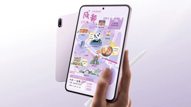 Oppo Pad Mini reference image for a rumored OnePlus compact OLED tablet