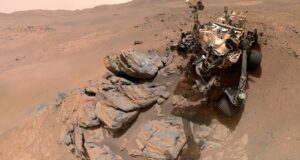 Perseverance Mars selfie from NASA showing the rover on Mars