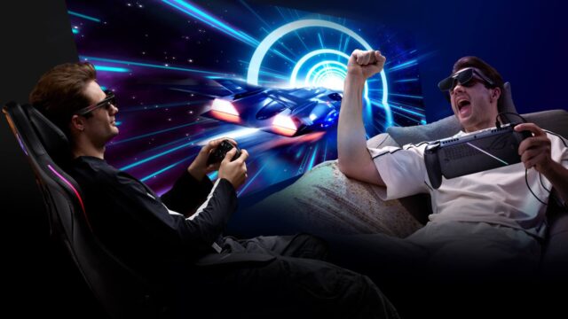 ROG Xreal R1 AR gaming glasses