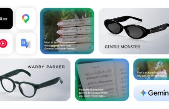 Android XR smartglasses from Google Samsung Gentle Monster and Warby Parker