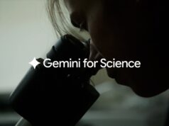 Google graphic for AI-powered science tools