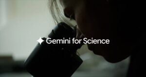Google graphic for AI-powered science tools