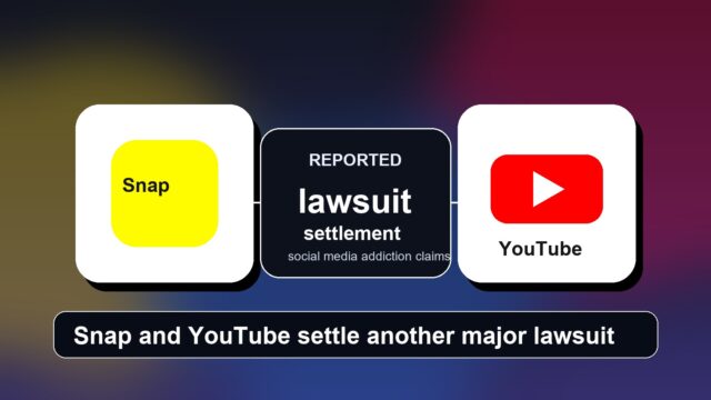Snap and YouTube lawsuit settlement graphic