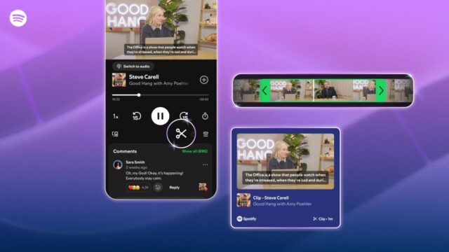 Spotify Podcast Clips official image Spotify Podcast Clips official interface preview image